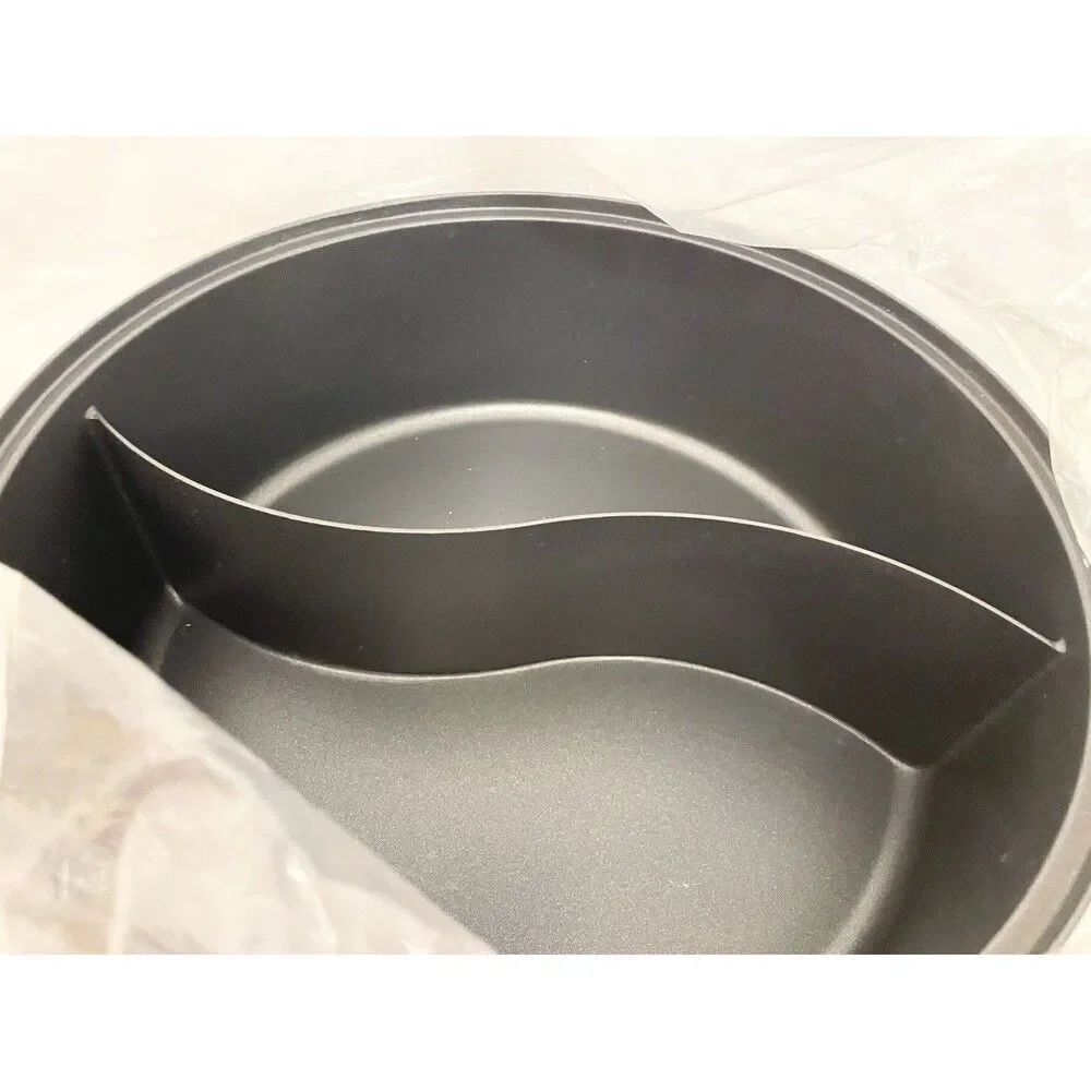 Dezin Electric Hot Pot with Divider 5 Liter Model XK6402 1350w Shabu Pot